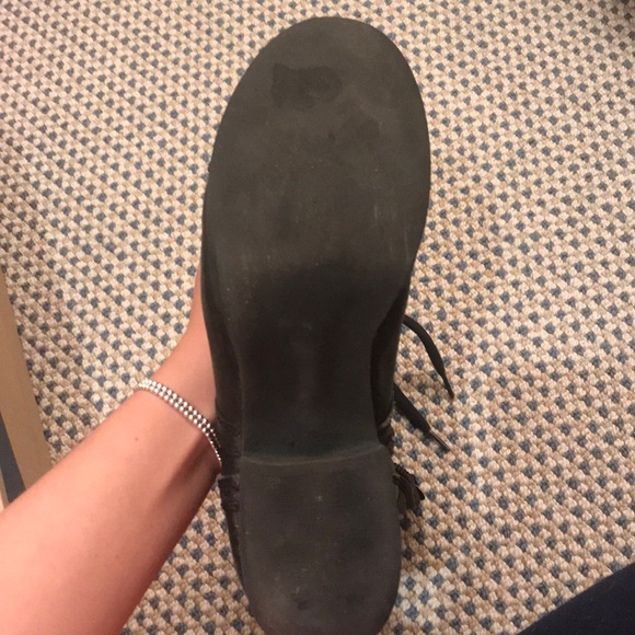 Black Steve Madden Troopa Combat boots - Picture 3 of 7